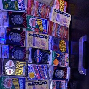 Unopened NFL sports packs